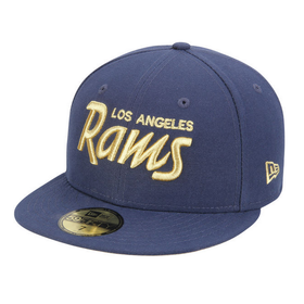 Men's New Era Graphite Los Angeles Rams Throwback Logo Storm Low