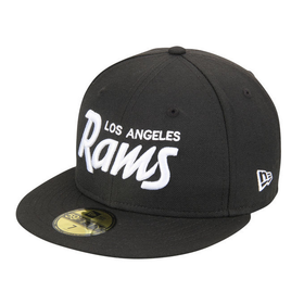 New Era Rams Script Retro Back Helmet