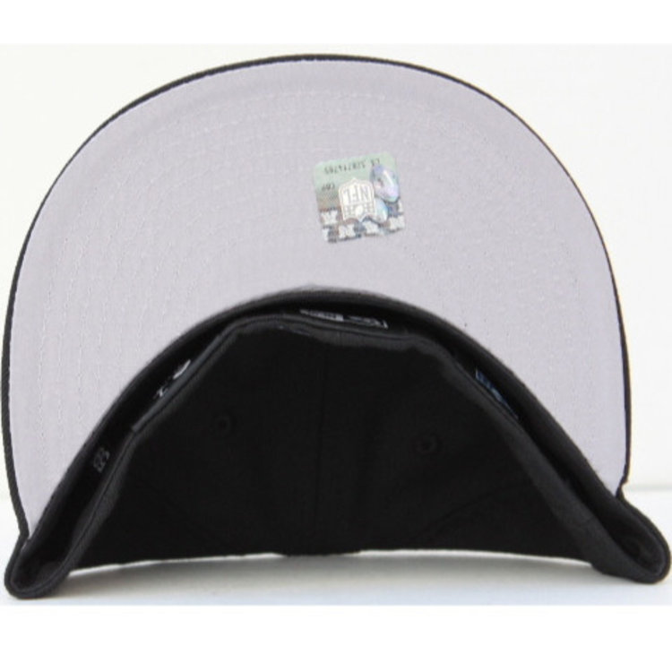 New Era LA Rams Script Black Black White