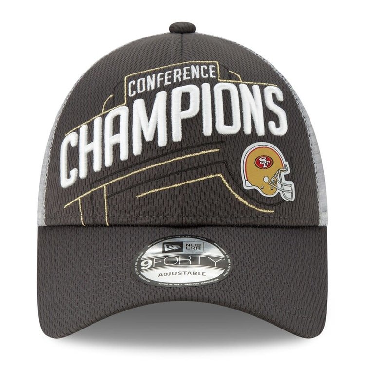 New Era SF 49ers New Era  NFL19 SBLIV Conference Champs Adjustable 940