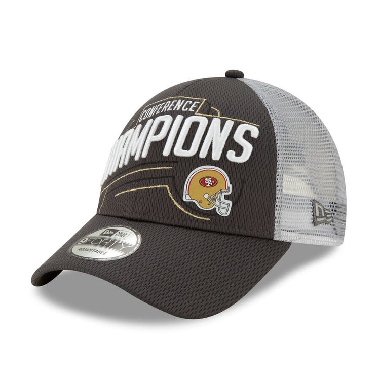 New Era SF 49ers New Era  NFL19 SBLIV Conference Champs Adjustable 940