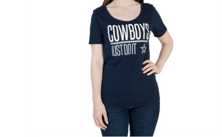 Nike NFL Dallas Cowboys W Nike JDI Scoop Navy