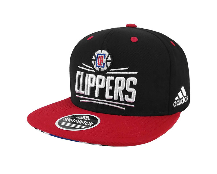 Adidas LA Clippers Adidas Draft Snapback Black/Red