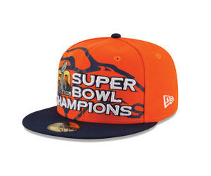 Denver Broncos New Era Hat Super Bowl 50 Conference Champions. NWOT