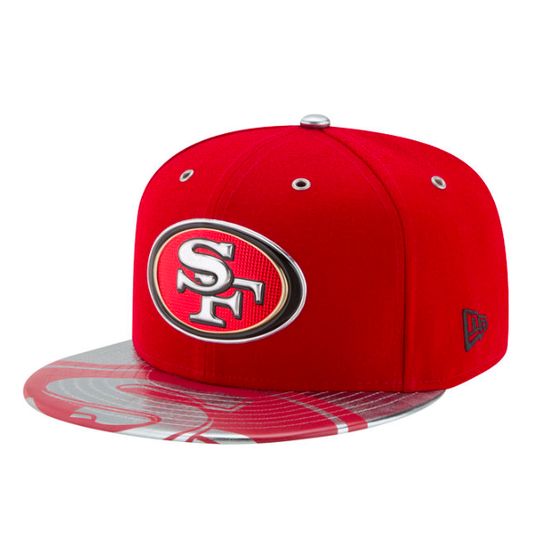 New Era 39Thirty San Francisco 49ers Breast Cancer Awareness Cap Hat Size  M/L