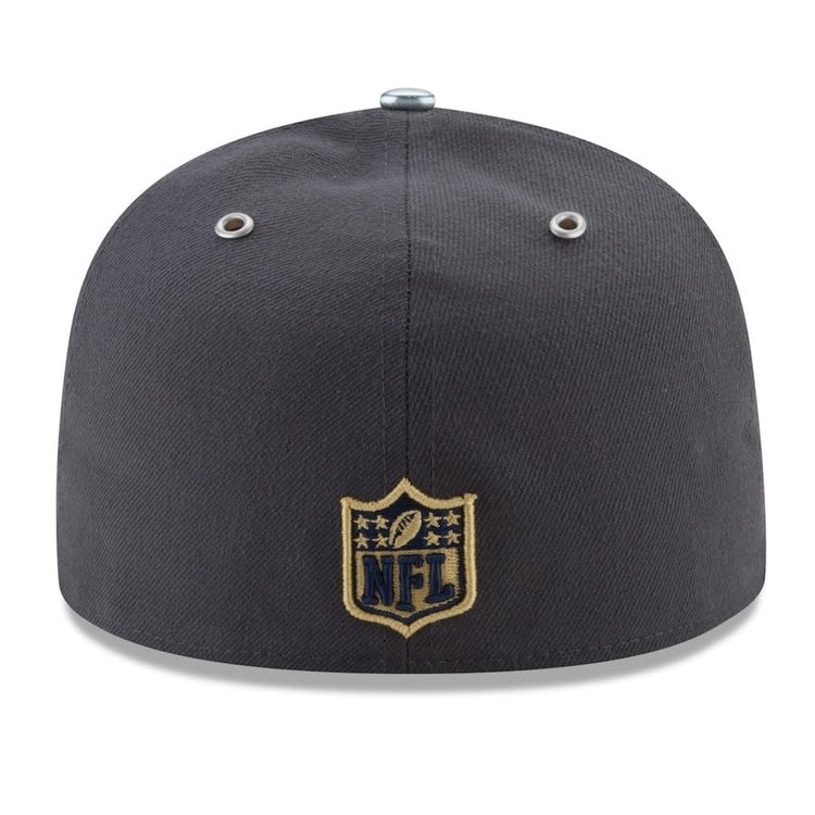 New Era Rams 17 Draft 5950 Graphite