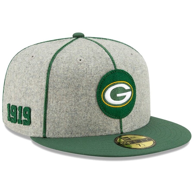 New Era Green Bay Packers G 19 Onfield Home Sideline 1920s