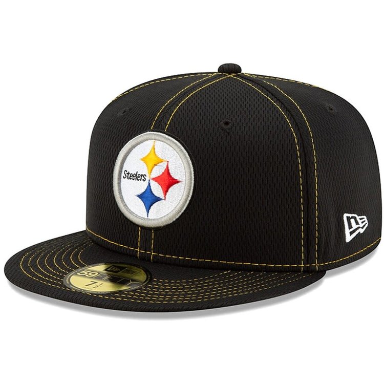 New Era Pittsburgh Steelers  2019 Onfield Road Sideline Black