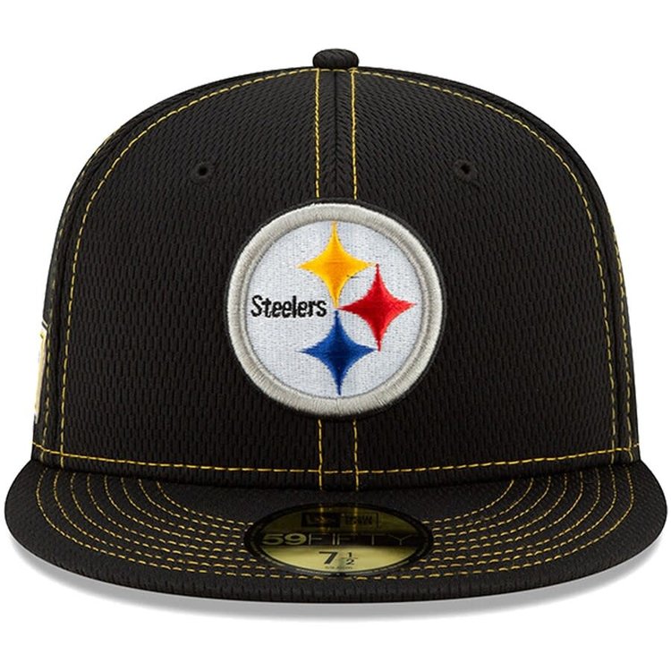 New Era Pittsburgh Steelers  2019 Onfield Road Sideline Black