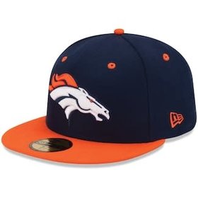 Men's New Era Navy Denver Broncos Crown 3x Super Bowl Champions 59FIFTY Fitted  Hat