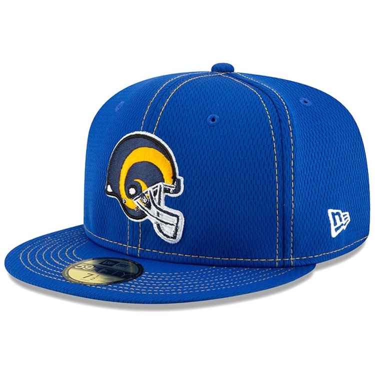 New Era Rams 5950 Retro Helmet Royal