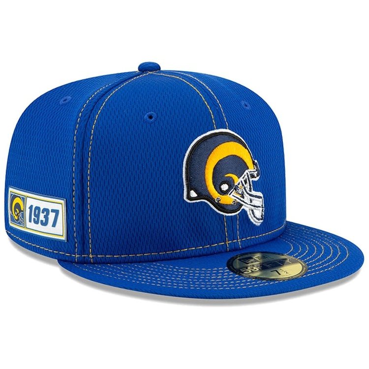 New Era Rams 5950 Retro Helmet Royal
