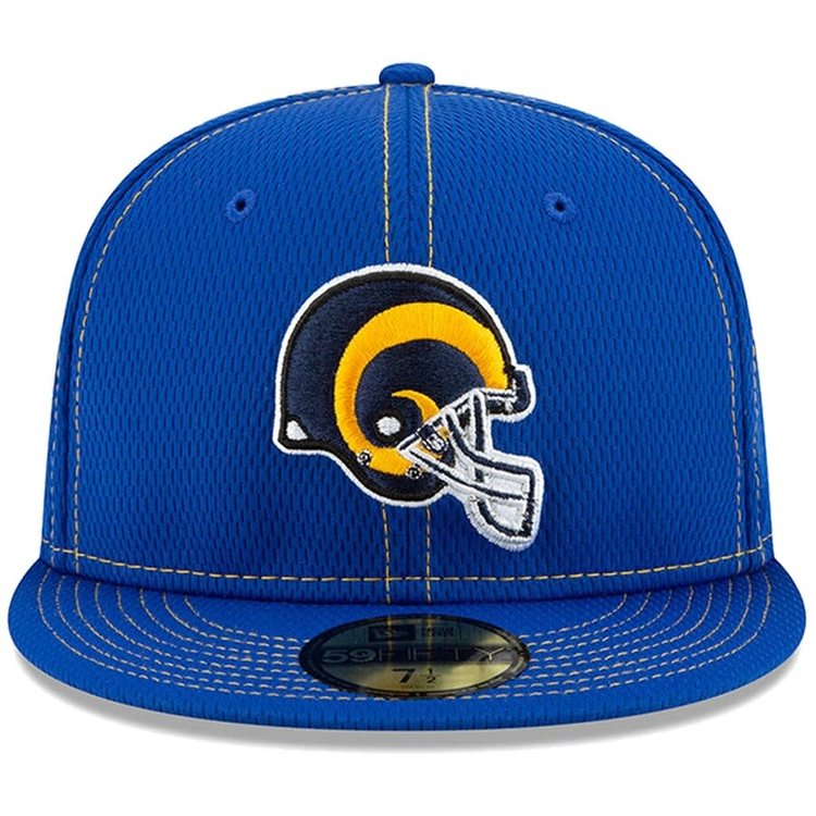 New Era Rams 5950 Retro Helmet Royal