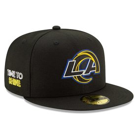 Los Angeles Rams THROWBACK TIMEOUT Royal Fitted Hat