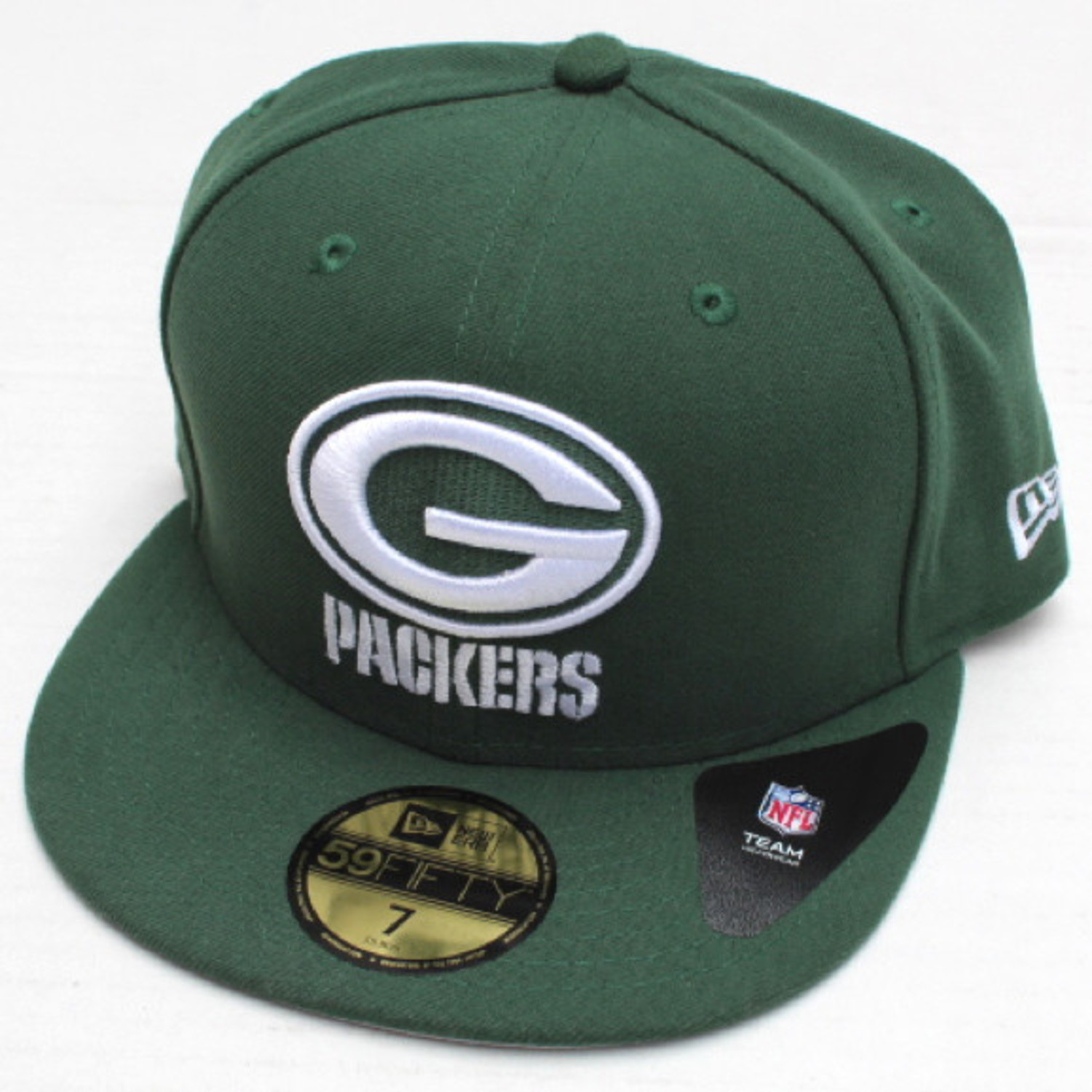 Green Packers TEAM-BASIC SNAPBACK Black-White Hat by New Era