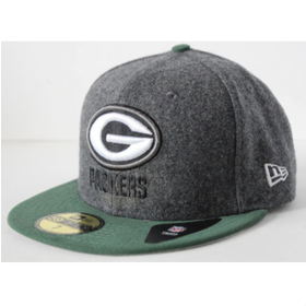 Green Bay Packers New Era Heather League Basic Fitted 5950 Heather Gray -  The Locker Room of Downey