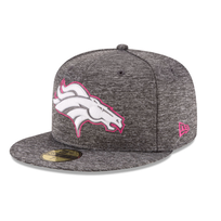 New Era Denver Broncos 2016 BCA Heather Gray Pink