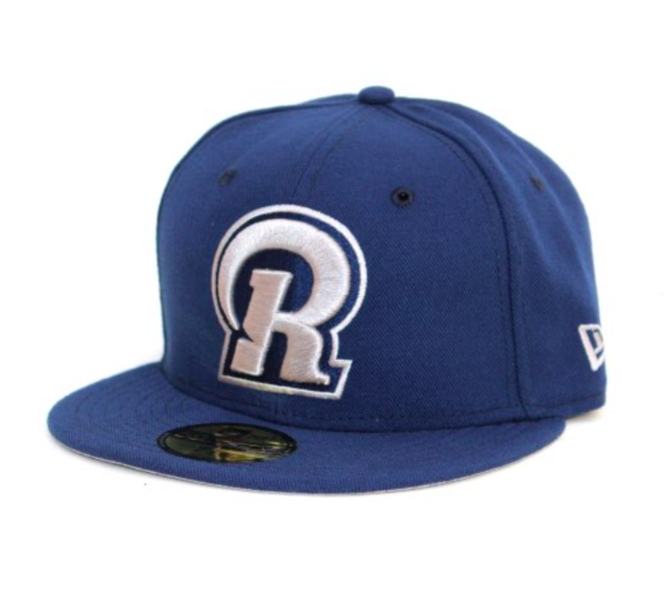 New Era LA Rams New Era "R" Logo Fitted 5950 Navy