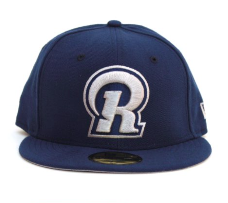 New Era LA Rams New Era "R" Logo Fitted 5950 Navy