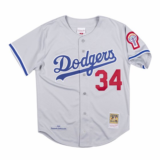 Los Angeles Dodgers Mens Jersey Lasorda #2 Mitchell & Ness