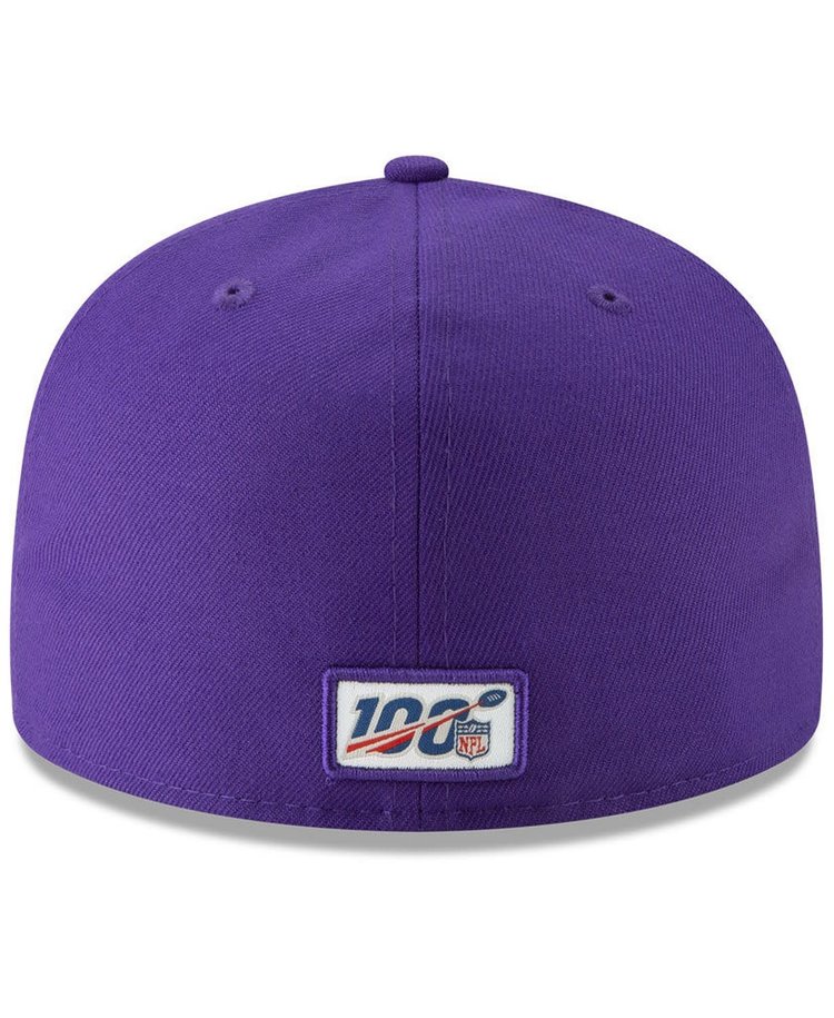 New Era Minnesota Vikings New Era 2019 Official Draft Fitted 5950 Purple