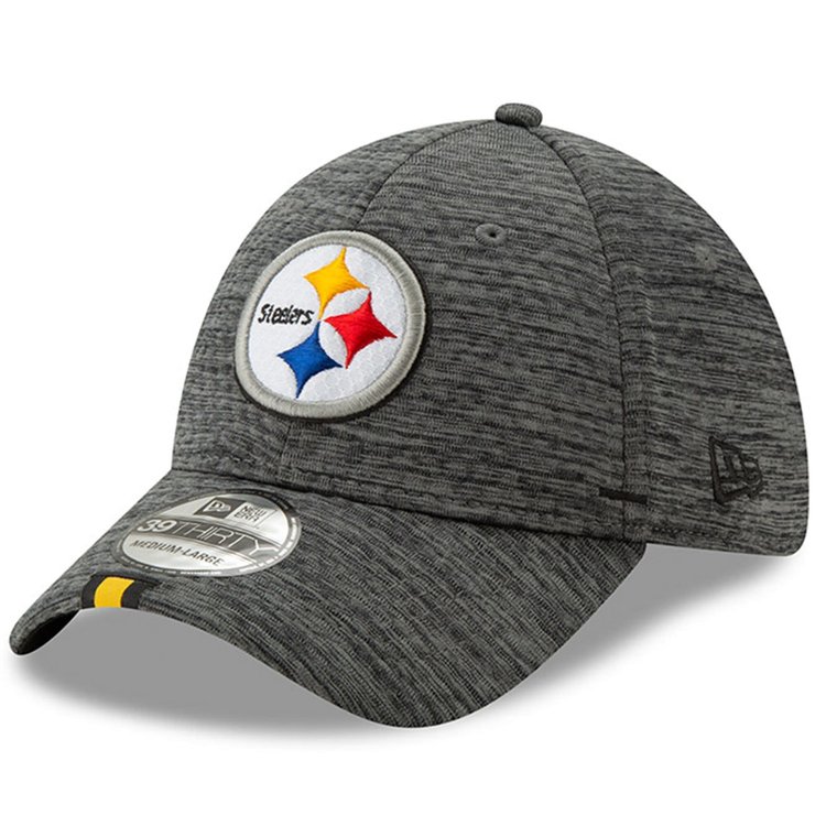 New Era Pittsburgh Steelers New Era 2019 Training Camp Flex 3930 Graphite