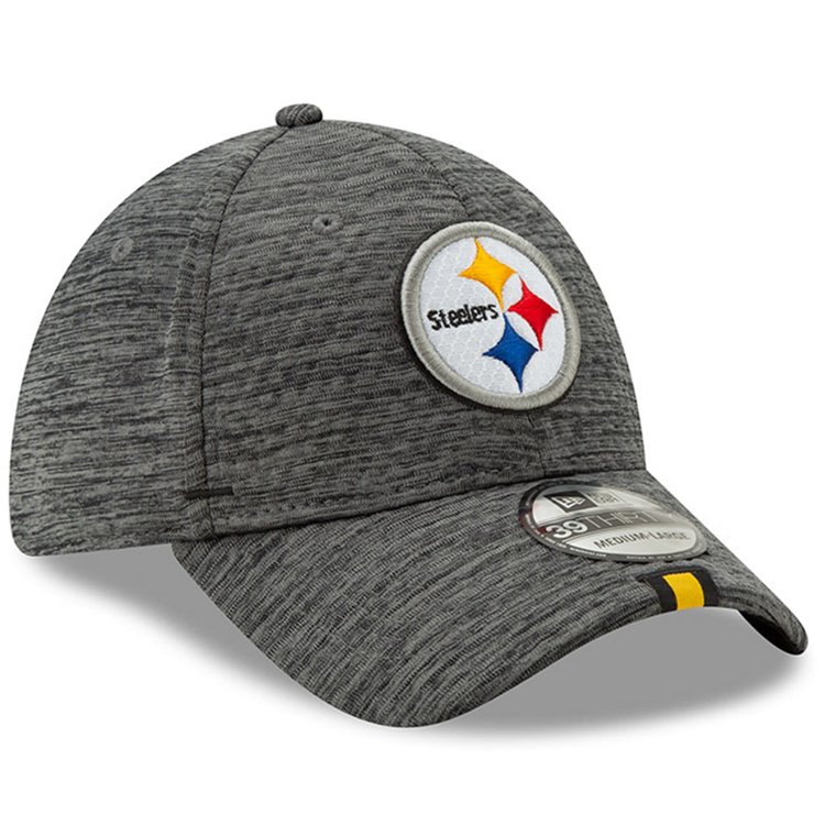 New Era Pittsburgh Steelers New Era 2019 Training Camp Flex 3930 Graphite