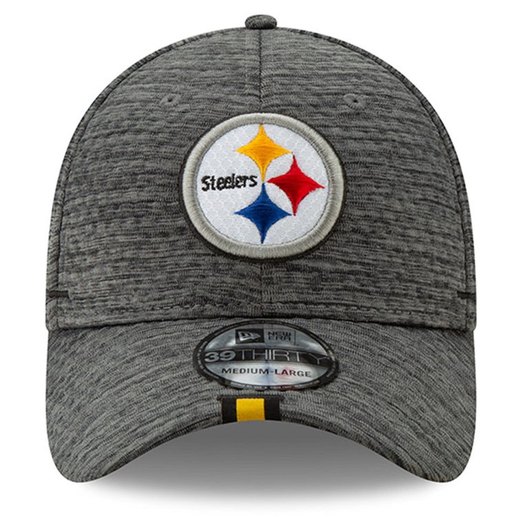 New Era Pittsburgh Steelers New Era 2019 Training Camp Flex 3930 Graphite