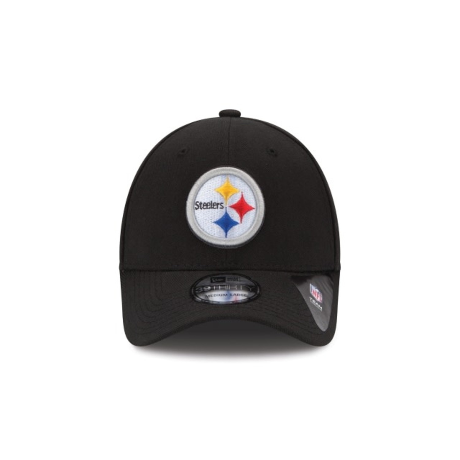 Pittsburgh Steelers New Era Team White Out 39THIRTY Flex Hat - White