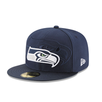 New Era Seattle Seahawks New Era 2016 On Field Fitted 5950 Blue