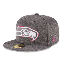 Seattle Seahawks New Era Heather Action Fitted 5950 Heather Blue