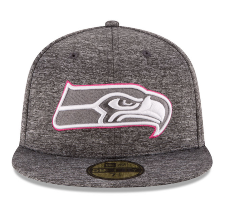New Era Seahawks 2016 Breast Cancer Awareness Shadow Tech Pink