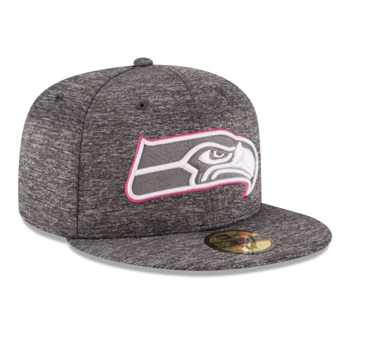New Era Seahawks 2016 Breast Cancer Awareness Shadow Tech Pink