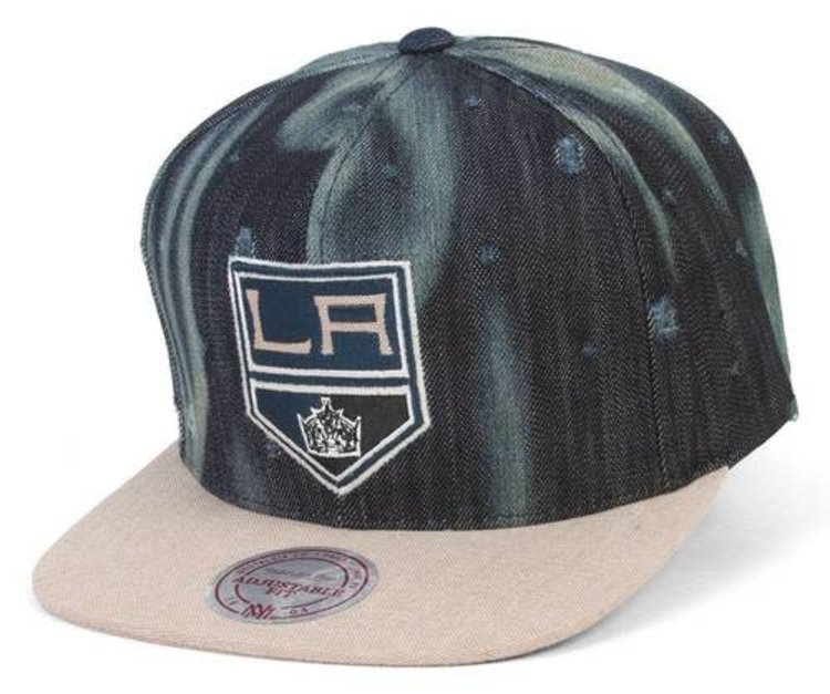 Mitchell and Ness LA Kings Mitchell & Ness Torn Denim Snapback