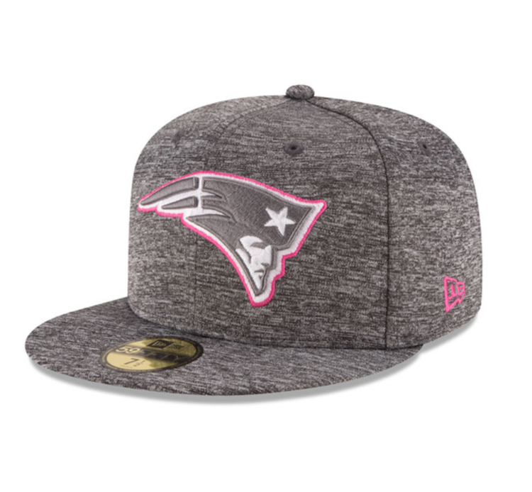 New Era Patriots 2016 Breast Cancer Awareness Shadow Tech
