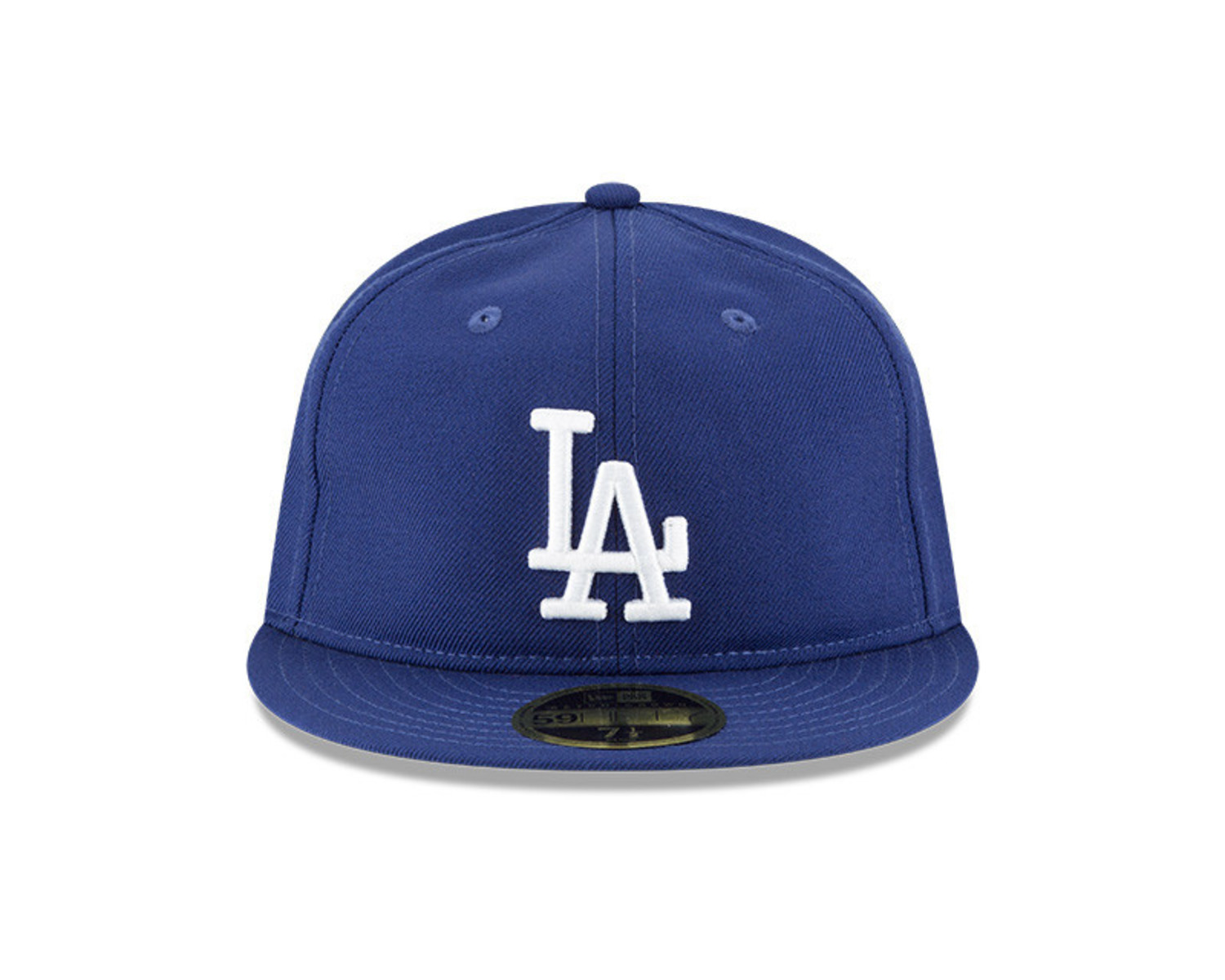 LA Dodgers New Era P Wool Retro Crown Fitted 5950 Black on Black - The  Locker Room of Downey