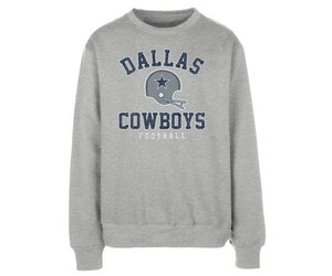Dallas Cowboys M 19 Arben Crew Neck Sweater Gray - The Locker Room of Downey
