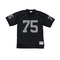 Mitchell and Ness Los Angeles Raiders Men's Mitchell & Ness 1988 Howie Long #75 Jersey Black
