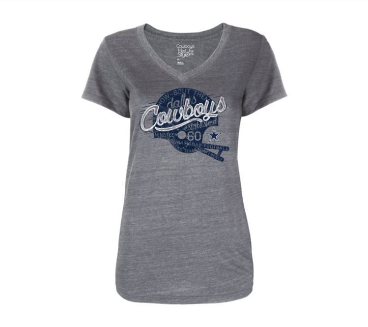 DCM Dallas Cowboys W Speedster Gray