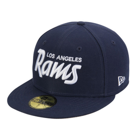 NEW ERA CAPS Los Angeles Rams Throwback 59Fifty Fitted Hat 60426691 -  Karmaloop