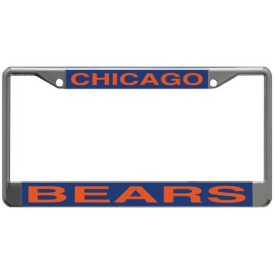 Rico Industries Chicago Bears NFL auto accessories License Plate Frame at