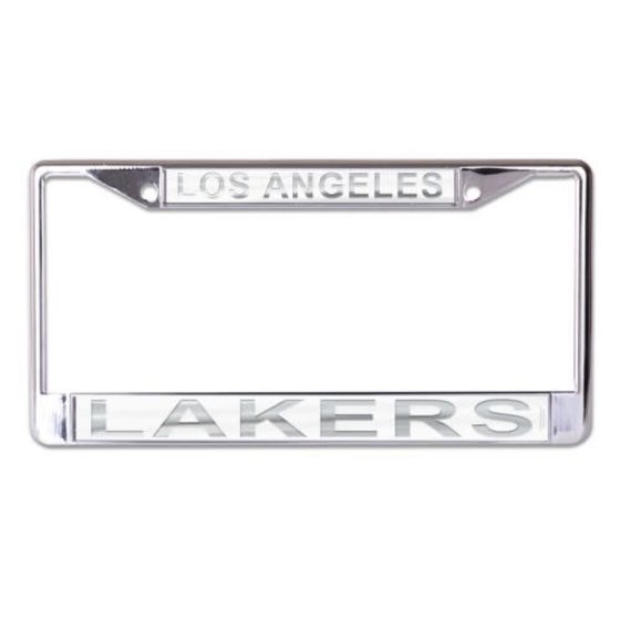 WinCraft,Los Angeles Dodgers Laser Black License Plate Frame
