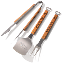 You The Fan 3-Piece BBQ Set NFL Denver Broncos