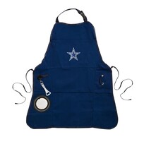 Evergreen Cowboys Navy Grilling Apron