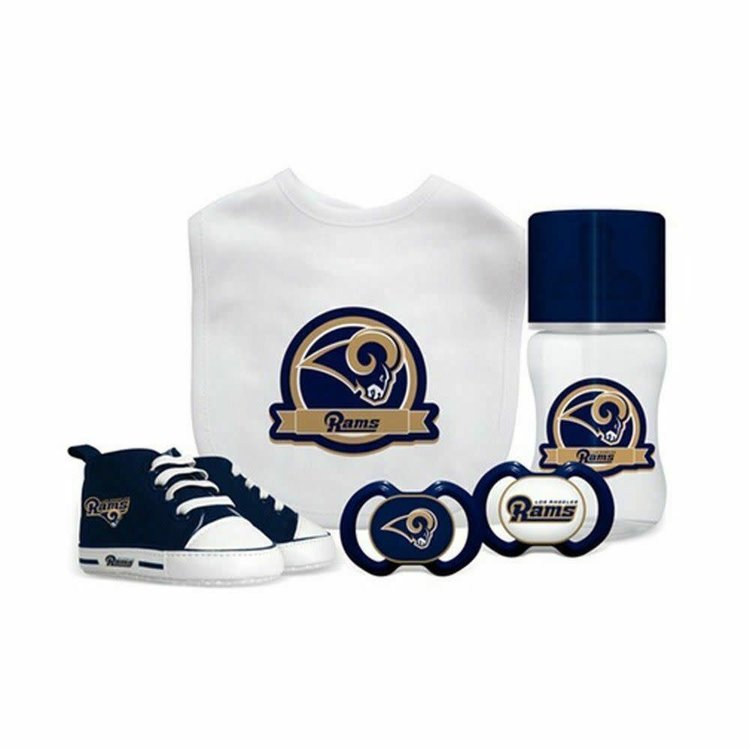 Baby Fanatics 5-piece Baby Gift Set NFL Los Angeles Rams