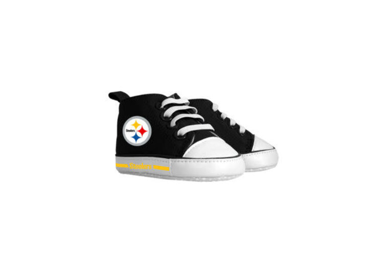 Baby Fanatics Prewalker High Top Baby Shoe NFL Steelers