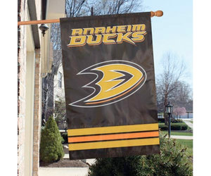 2-Sided Applique Banner Flag NHL Anaheim Ducks - The Locker Room