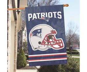 Fremont Die 92711B NFL New England Patriots Jersey Banner 2-Sided