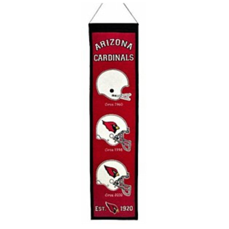 Winning Streak Sports NFL Arizona Cardinals Heritage Banner