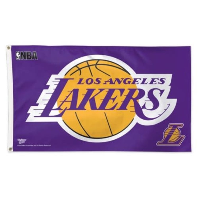 Wincraft NBA Los Angeles Lakers Wincraft 3'x5' Deluxe Purple Flag